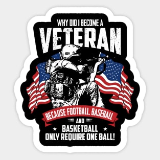 Funny Veteran Papa Grandpa Fathers Day Gifts Dad Daddy Veteran Day Sticker